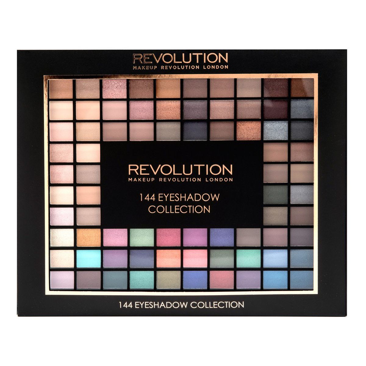 Makeup Revolution 144 Eyeshadow Palette Paleta Cieni 2016 Collection