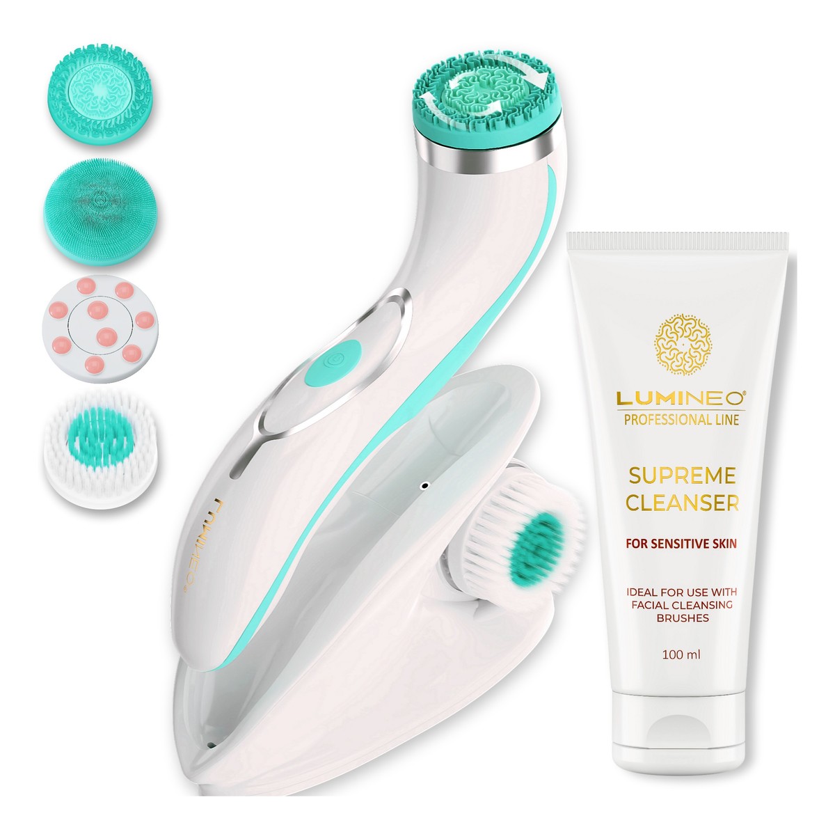 Żel oczyszczajacy lumineo do skóry wrażliwej 100 ml
