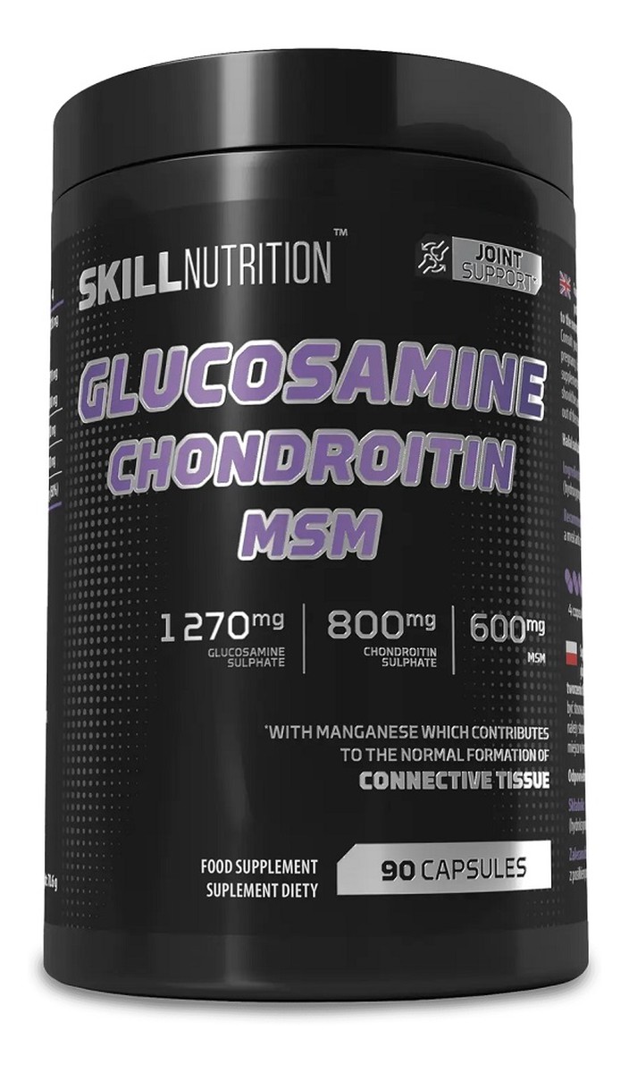 Glukozamina chondroityna msm suplement diety 90 kapsułek