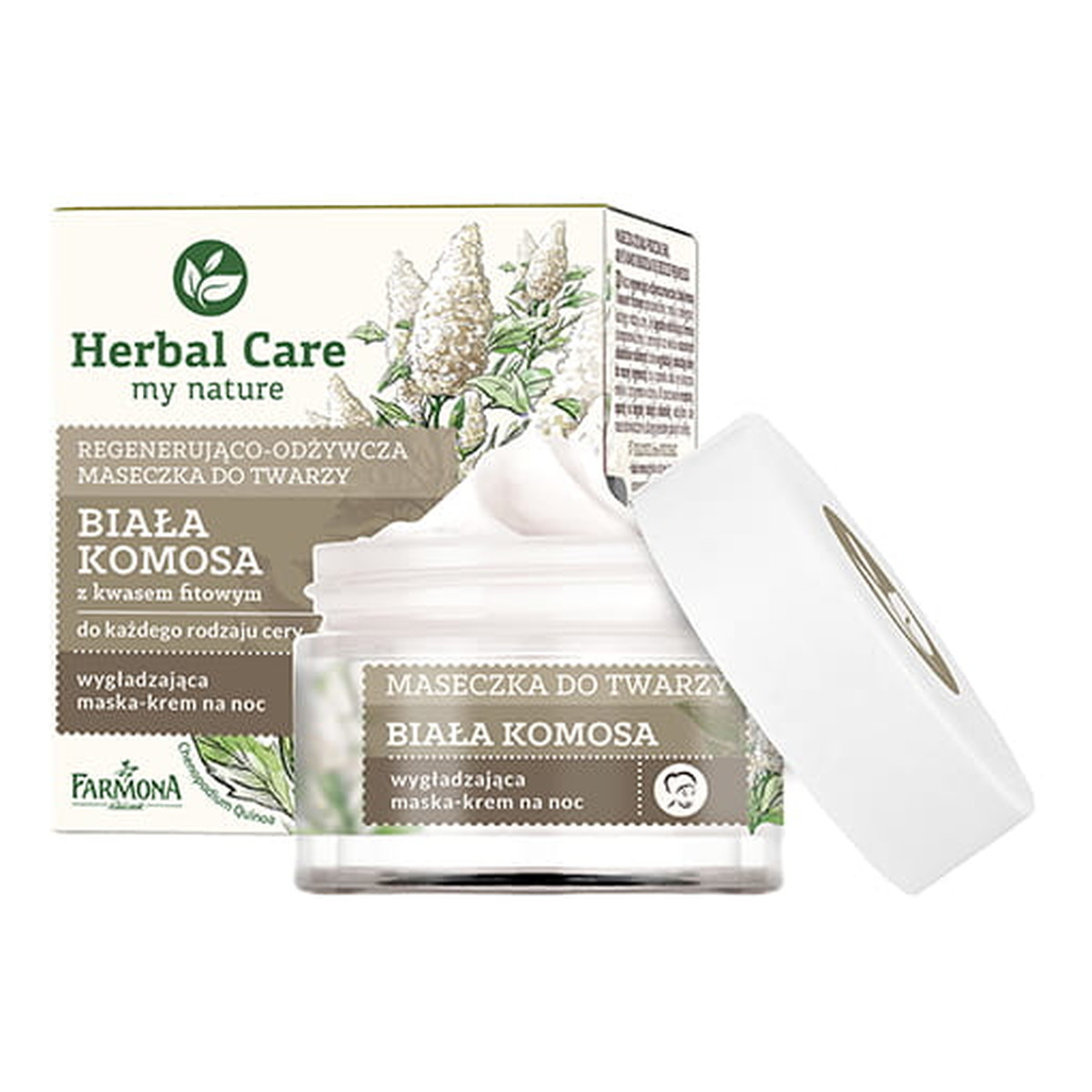 Farmona Herbal Care regenerująco-odżywcza maseczka do twarzy Biała Komosa 50ml