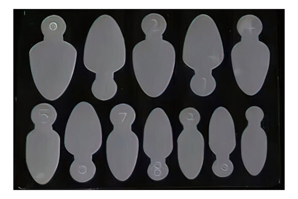 Silikonowe foremki do french na dualform b 12szt