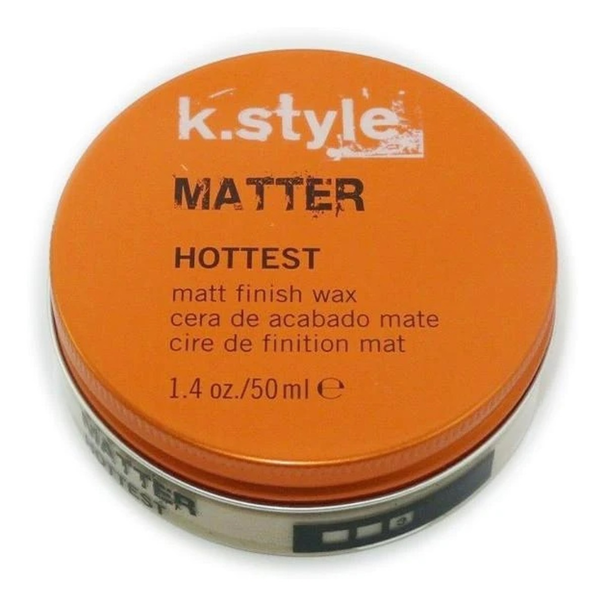 K.style matter matt finish wax elastyczny matujący wosk do stylizacji włosów