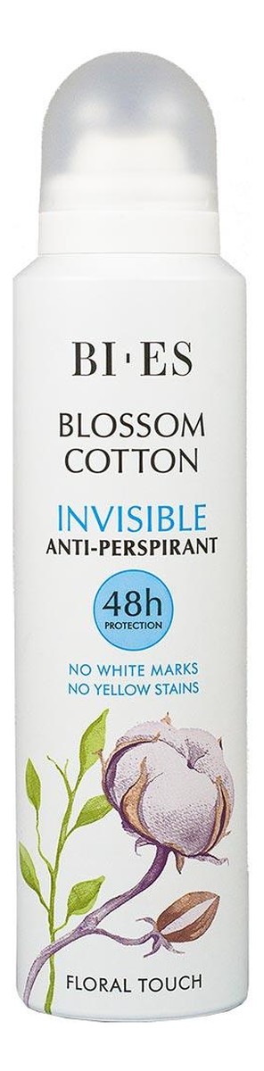Dezodorant anti-perspirant 48h Blossom Cotton Invisible