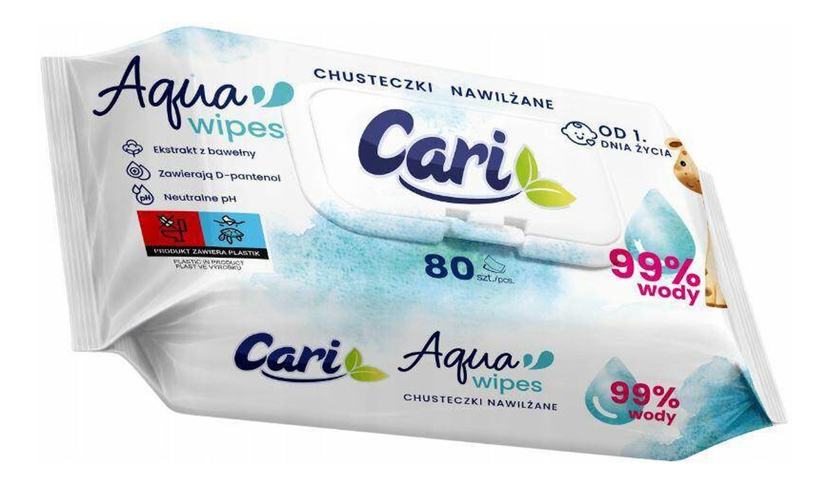 Chusteczki Baby nawilżane wodne