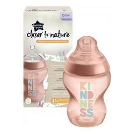 Closer to nature butelka do karmienia ze smoczkiem silikonowym 0m+ panda