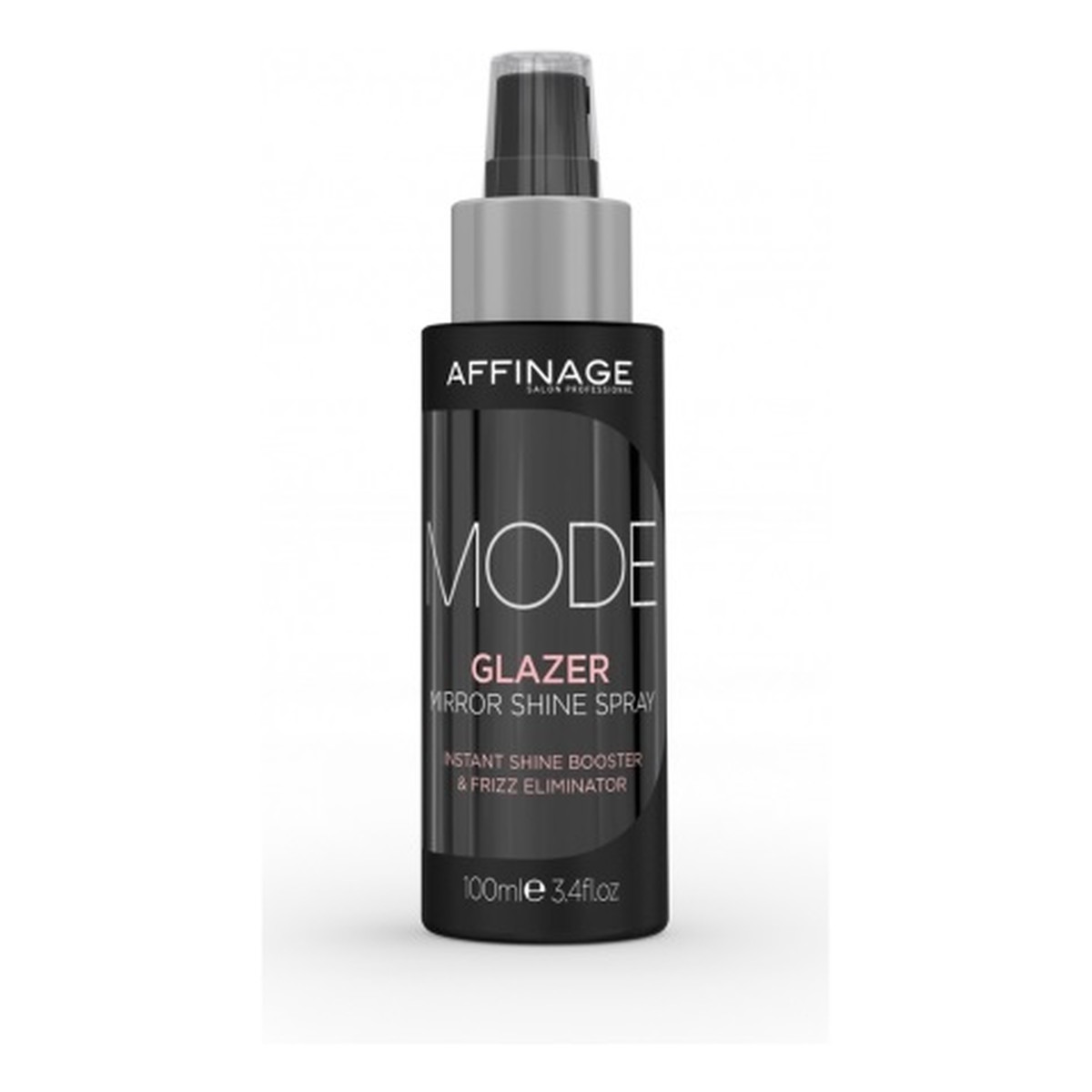Affinage Salon Professional Mode Styling Glazer Mirror Shine Spray Mgiełka wzmacniająca blask 100ml