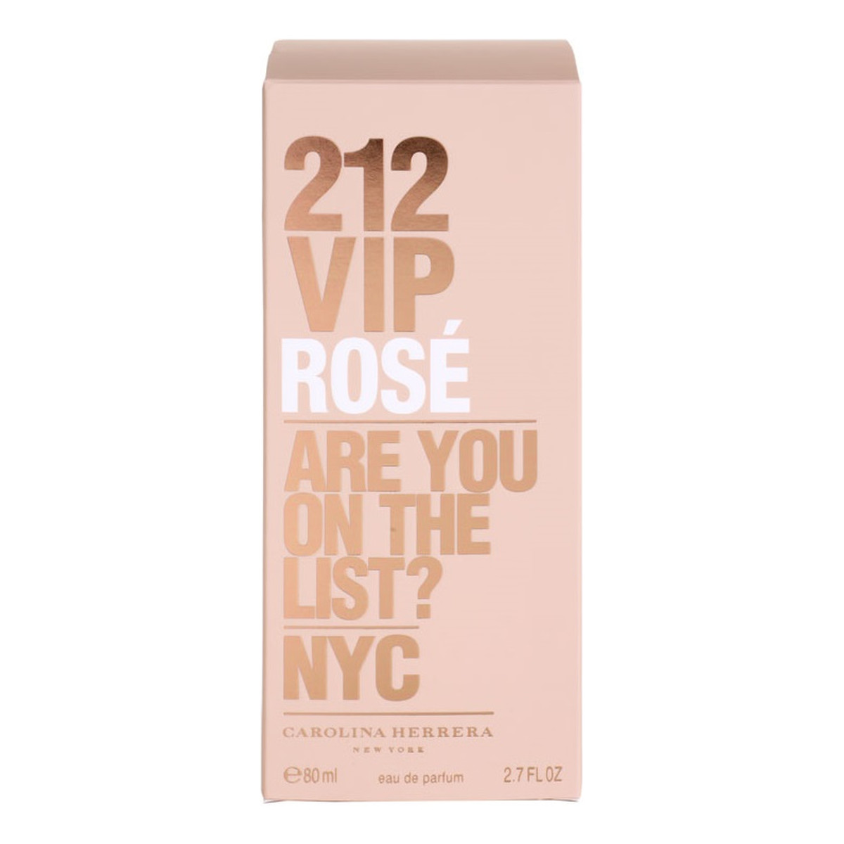 Carolina Herrera 212 VIP Rose Woda perfumowana dla kobiet 80ml