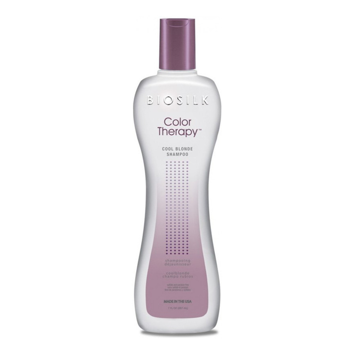 Biosilk Color Therapy Cool Blonde szampon do włosów rozjaśnianych i z pasemkami nadający chłodny odcień 355ml