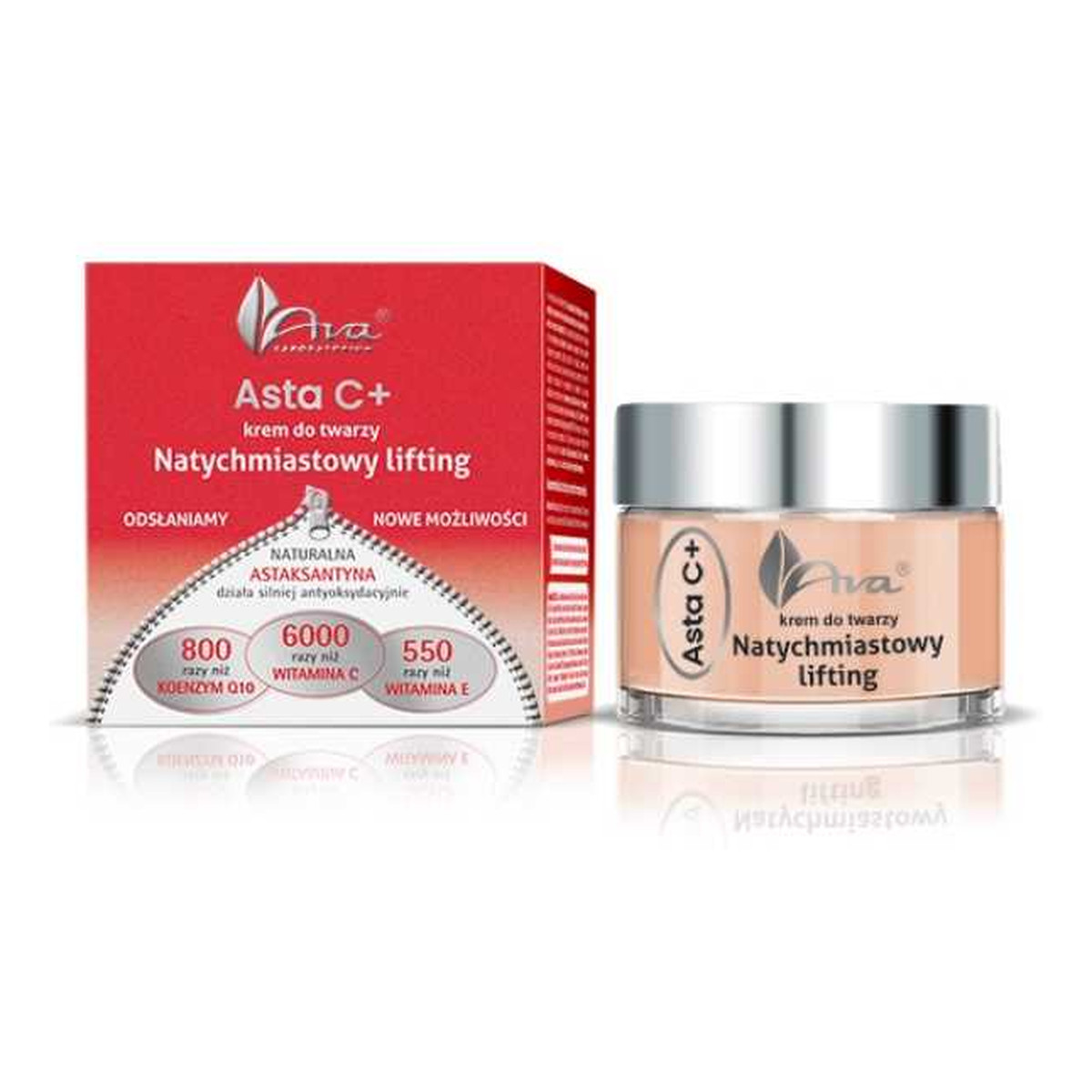 Ava Laboratorium Asta C+ Krem Do Twarzy Natychmiastowy Lifting 50ml