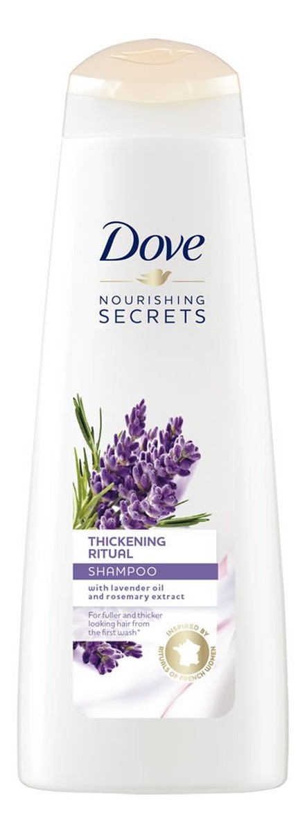 szampon do włosów cienkich i pozbawionych objętości Lavender Oil & Rosemary Extract