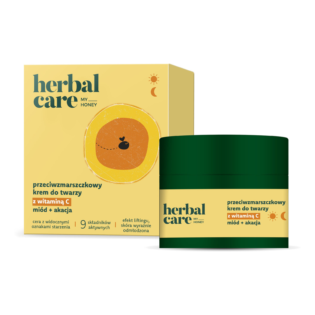 Farmona HERBAL CARE My Honey Przeciwzmarszczkowy krem do twarzy z witaminą C + miód i akacja 50ml