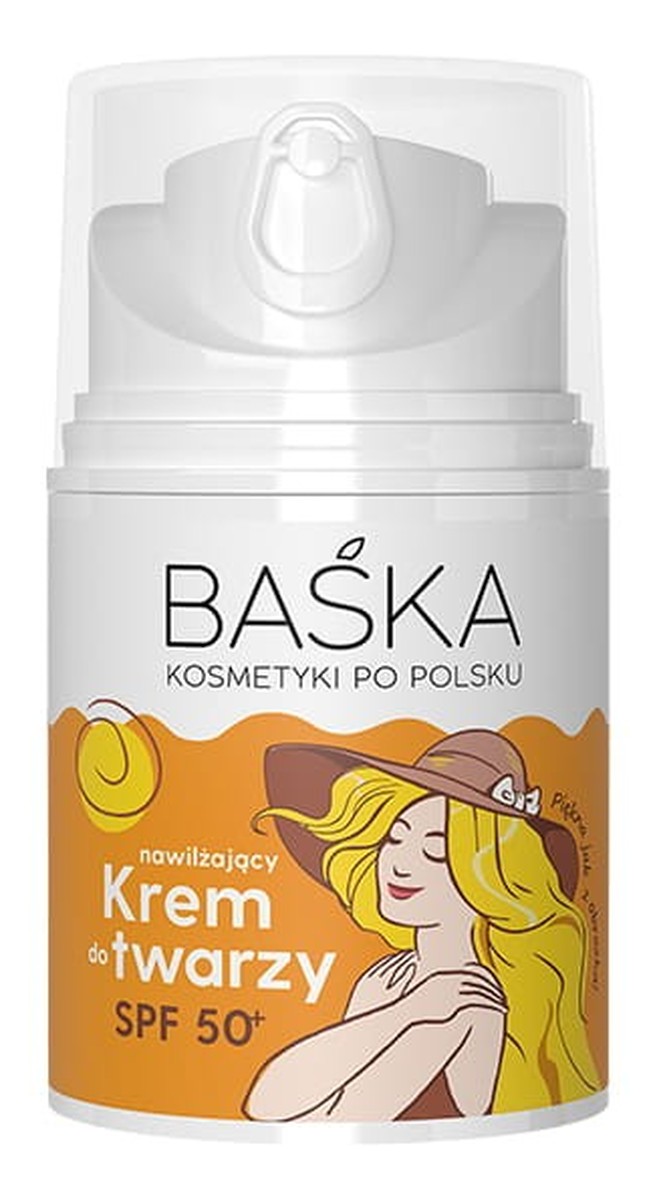 Krem do twarzy spf 50+ nawilżający