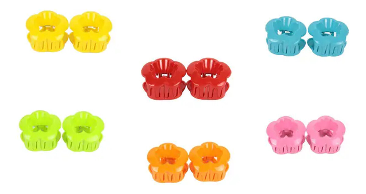 Ozdoby do włosów - klamerki (FA-5654) 2 szt