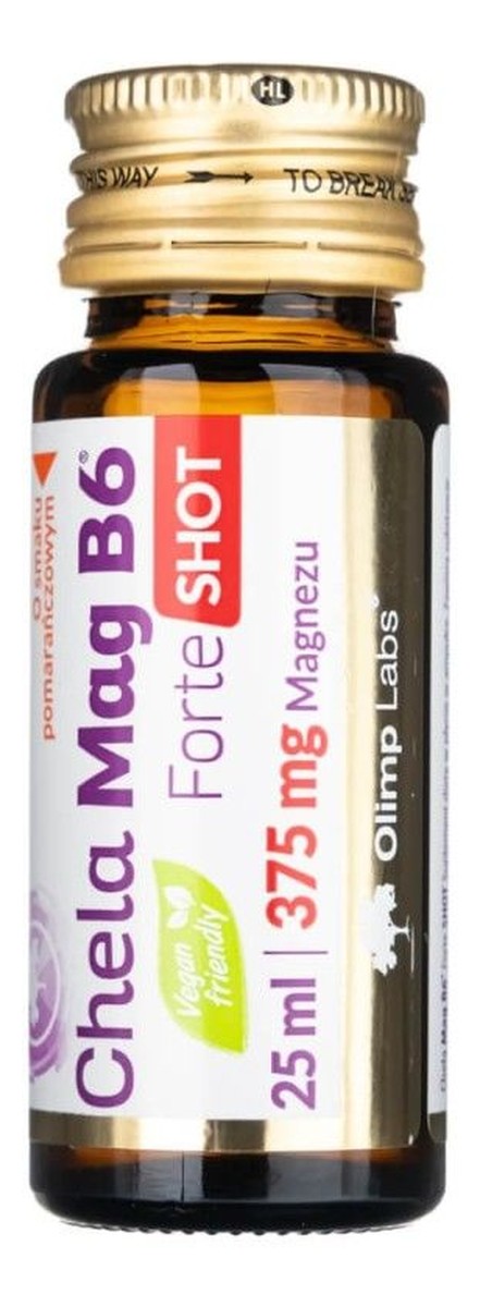 Chela-Mag B6 Forte Shot suplement diety Pomarańcza