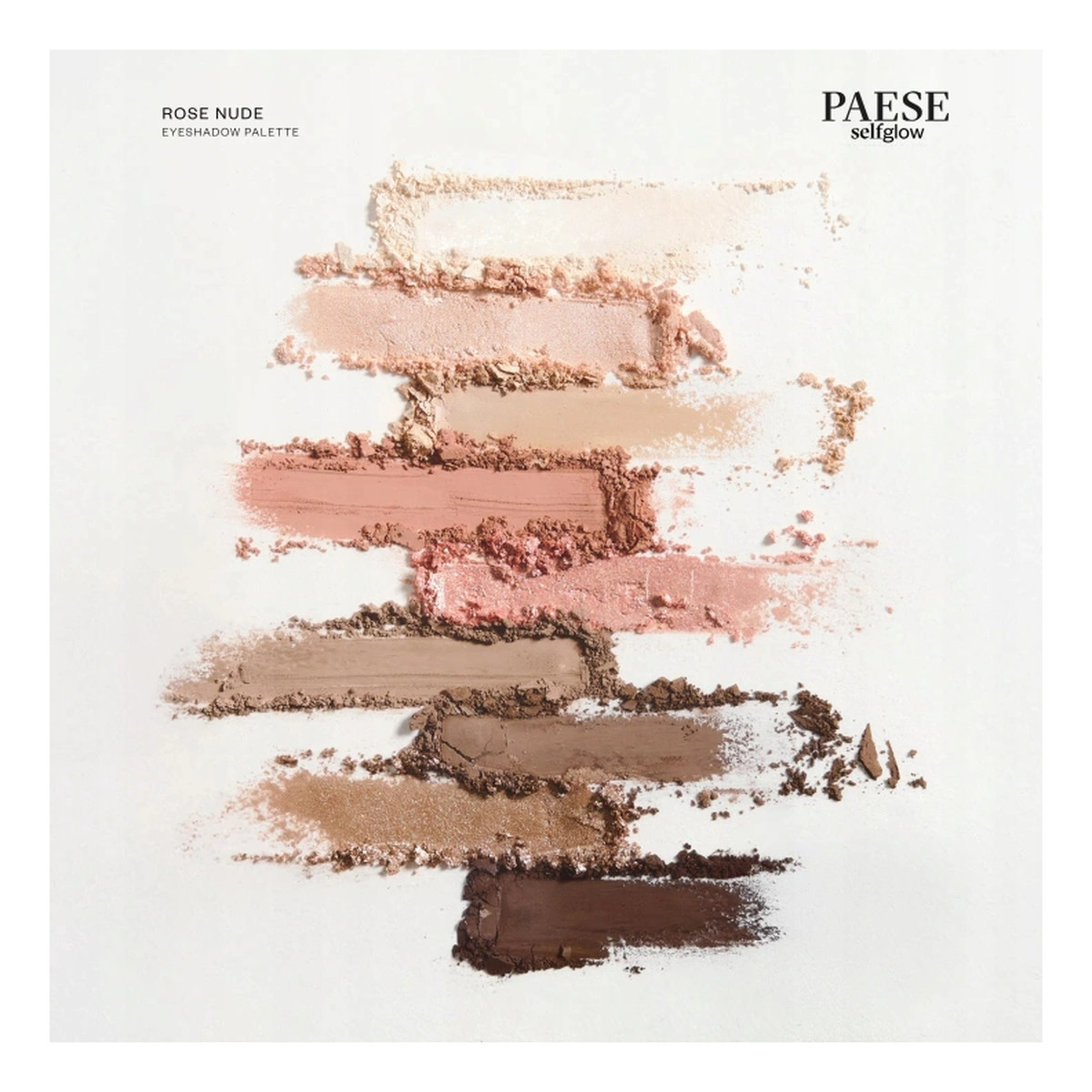 Paese Selfglow paleta cieni Rose Nude 12.5g
