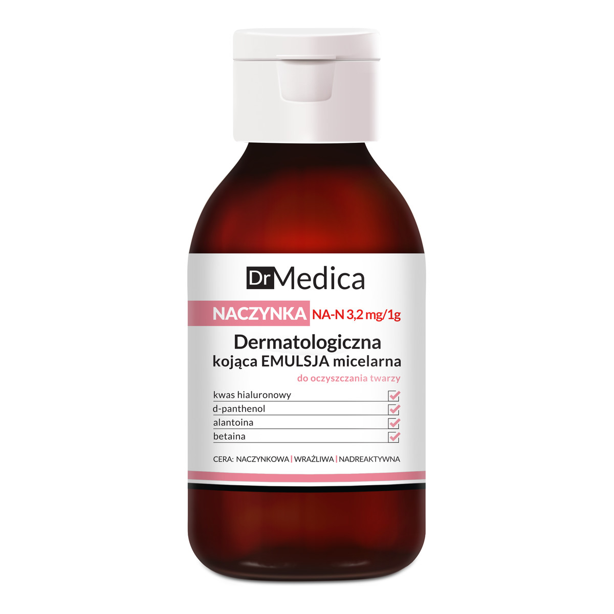 Bielenda Dr Medica Naczynka Dermatologiczna Kojąca Emulsja Micelarna 250ml