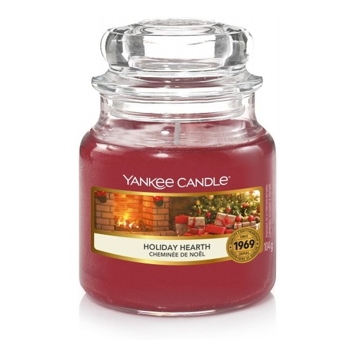 Yankee Candle Świeca zapachowa mały słój holiday heart 104g