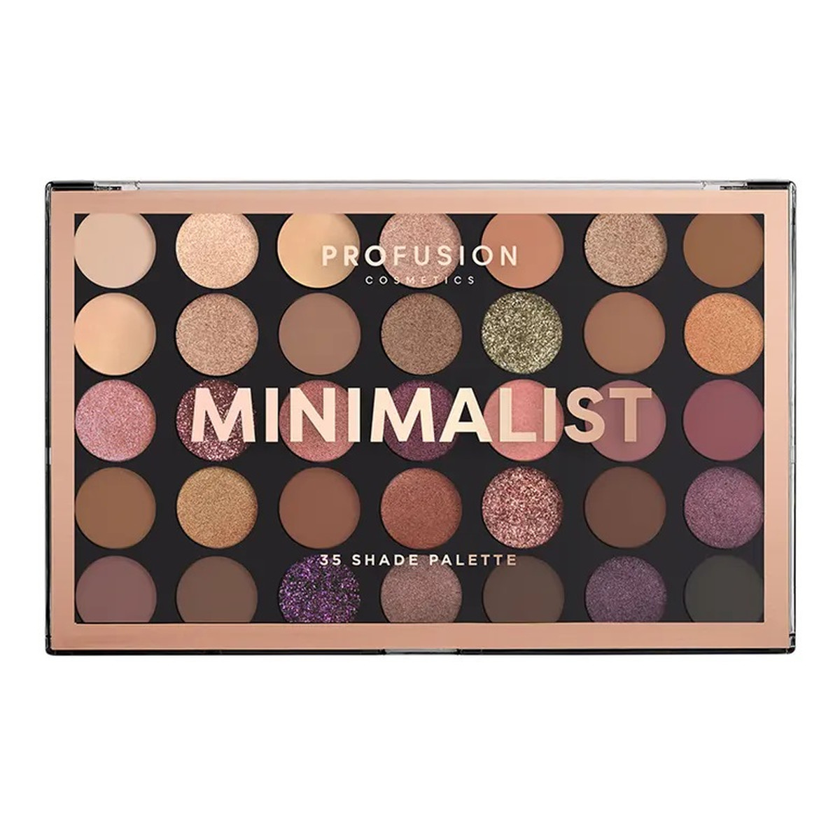 Profusion Minimalist eyeshadow palette paleta 35 cieni do powiek