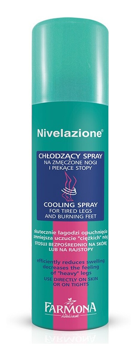 Chłodzący Spray Na Zmęczone Nogi i Piekące Stopy
