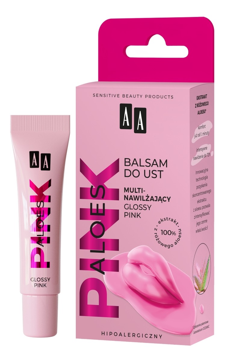 Balsam do ust glossy pink