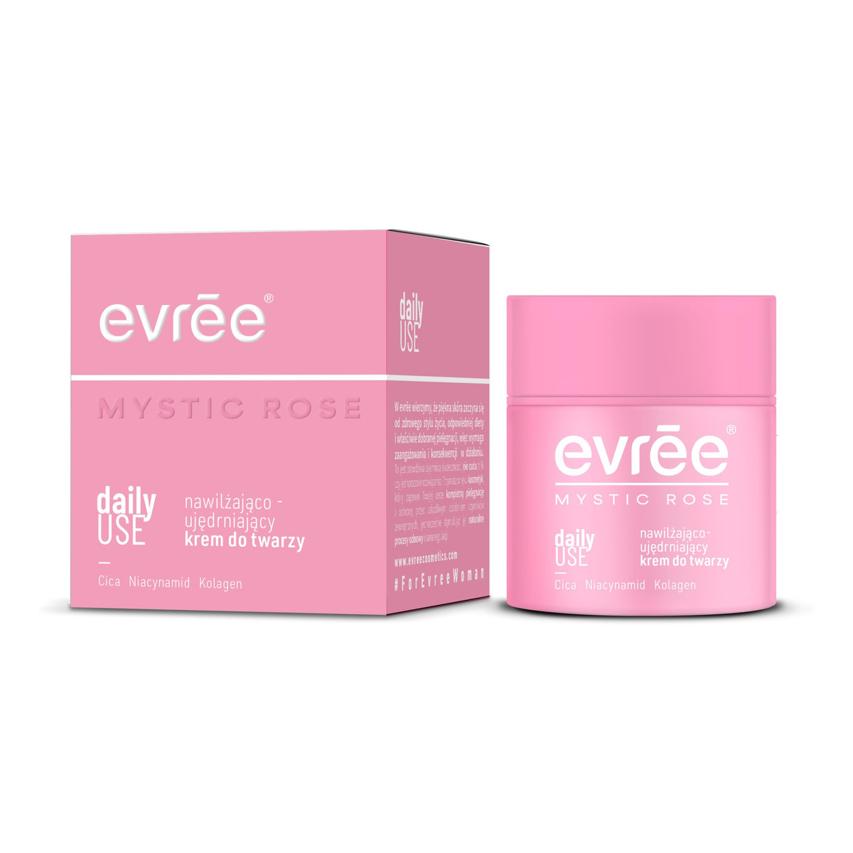 Farmona EVREE Mystic Rose Krem do twarzy nawilżająco-ujędrniający 50ml