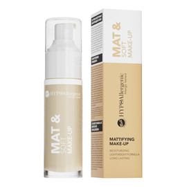 Mat&Soft Make-up Hypoalergiczny fluid matujący