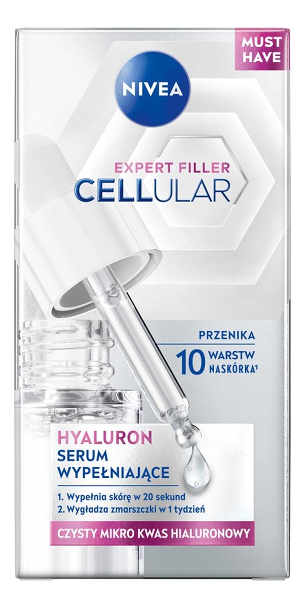 Cellular hyaluron serum wypełniające