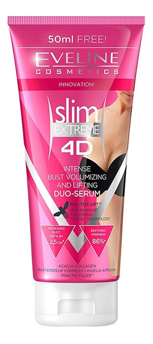 Intensywne Serum Powiększające i Poprawiające Strukturę Biustu Mezo Push-Up