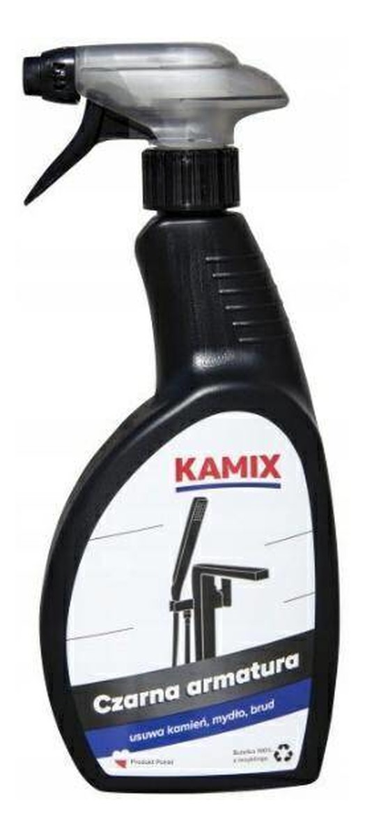 Płyn do czyszczenia czarnej armatury