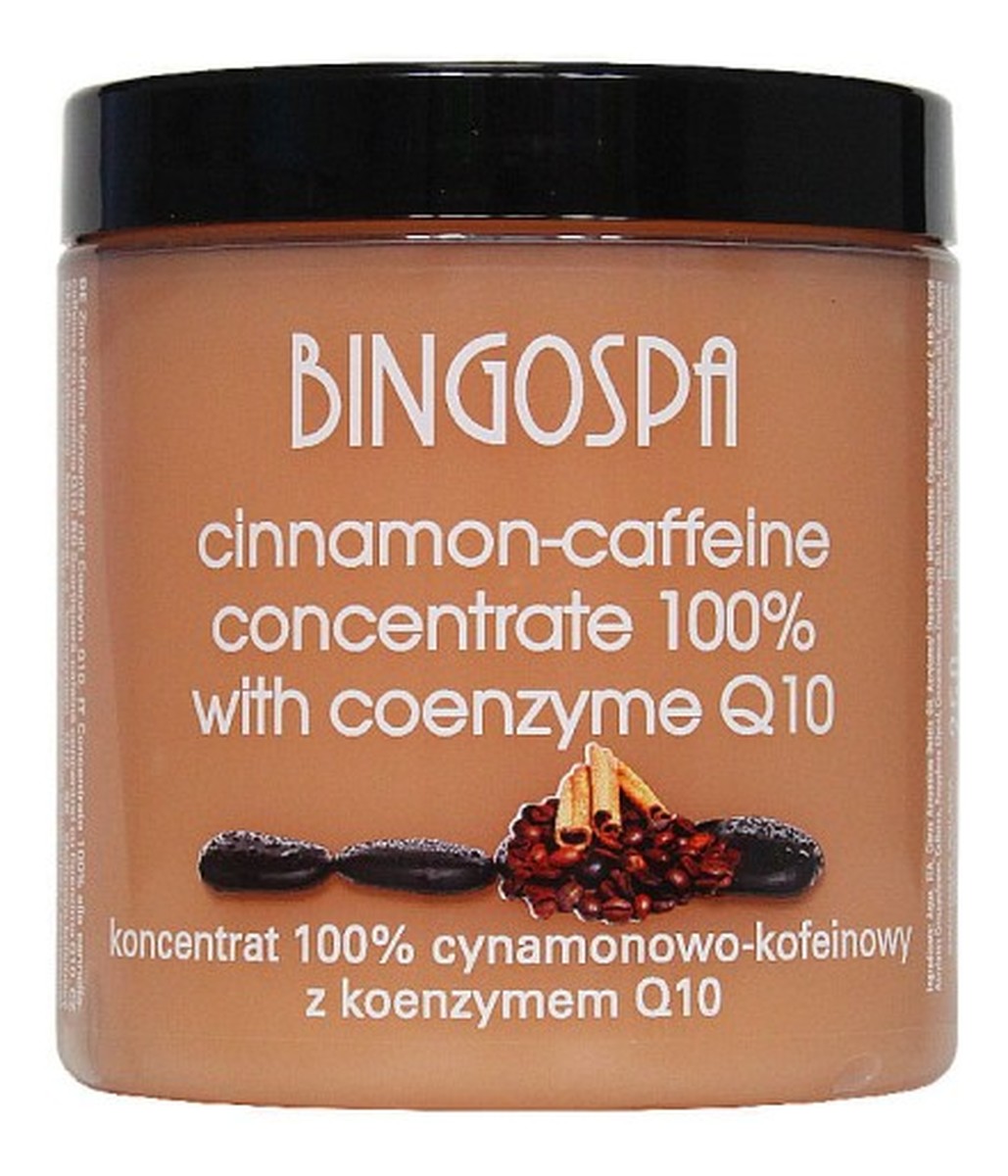Koncentrat 100% Cynamonowo - Kofeinowy Z Koenzymem Q10