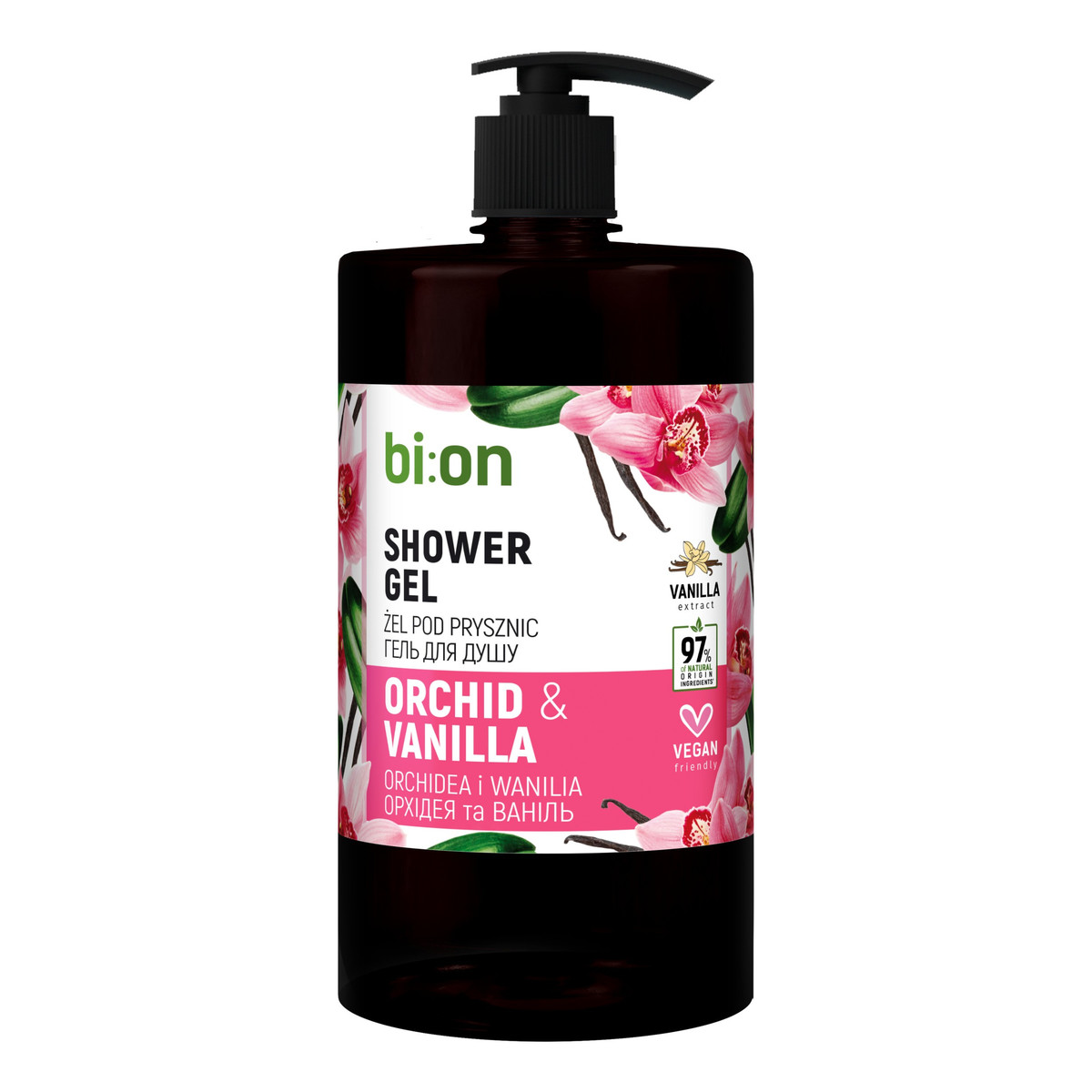 Bio Naturell Kremowy żel pod prysznic Orchidea i Wanilia 946ml