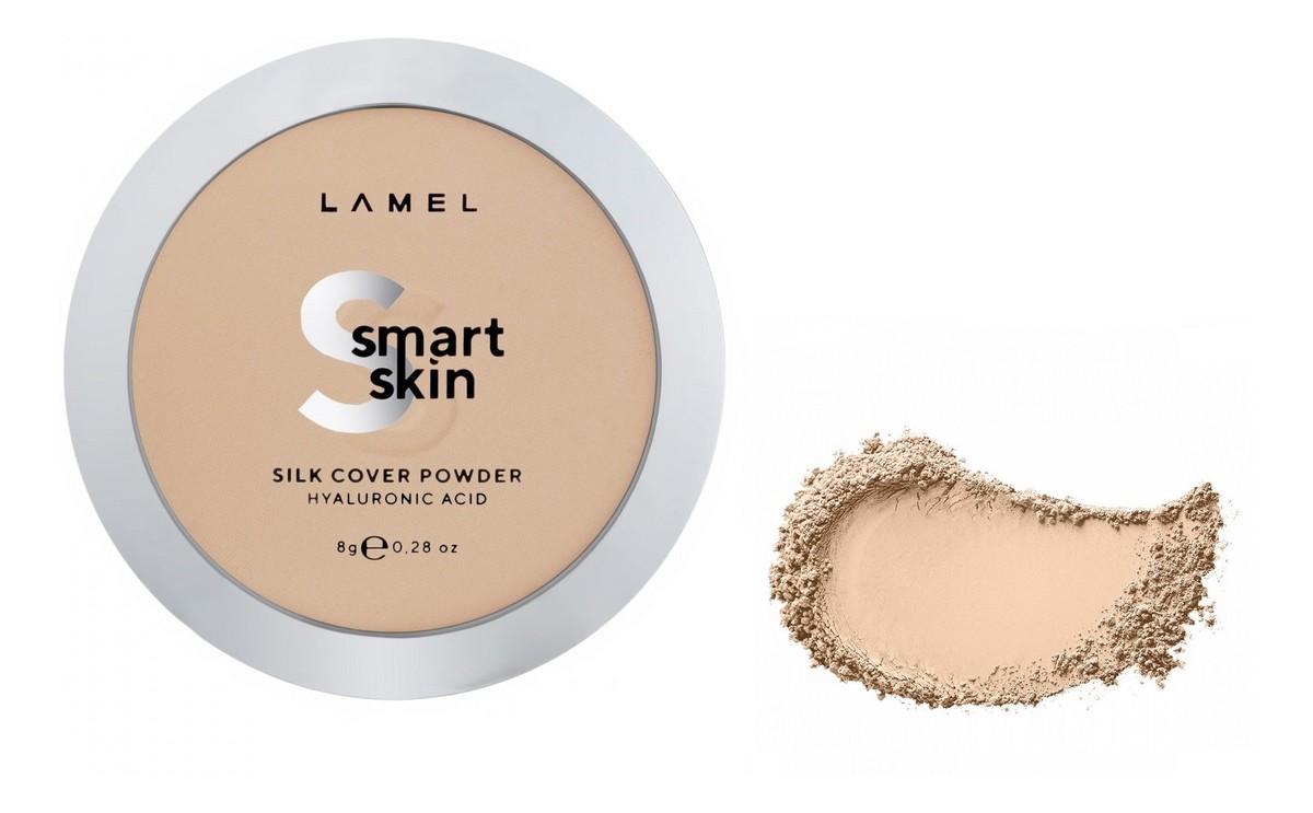 Smart Skin Puder kompaktowy do twarzy Silk Cover