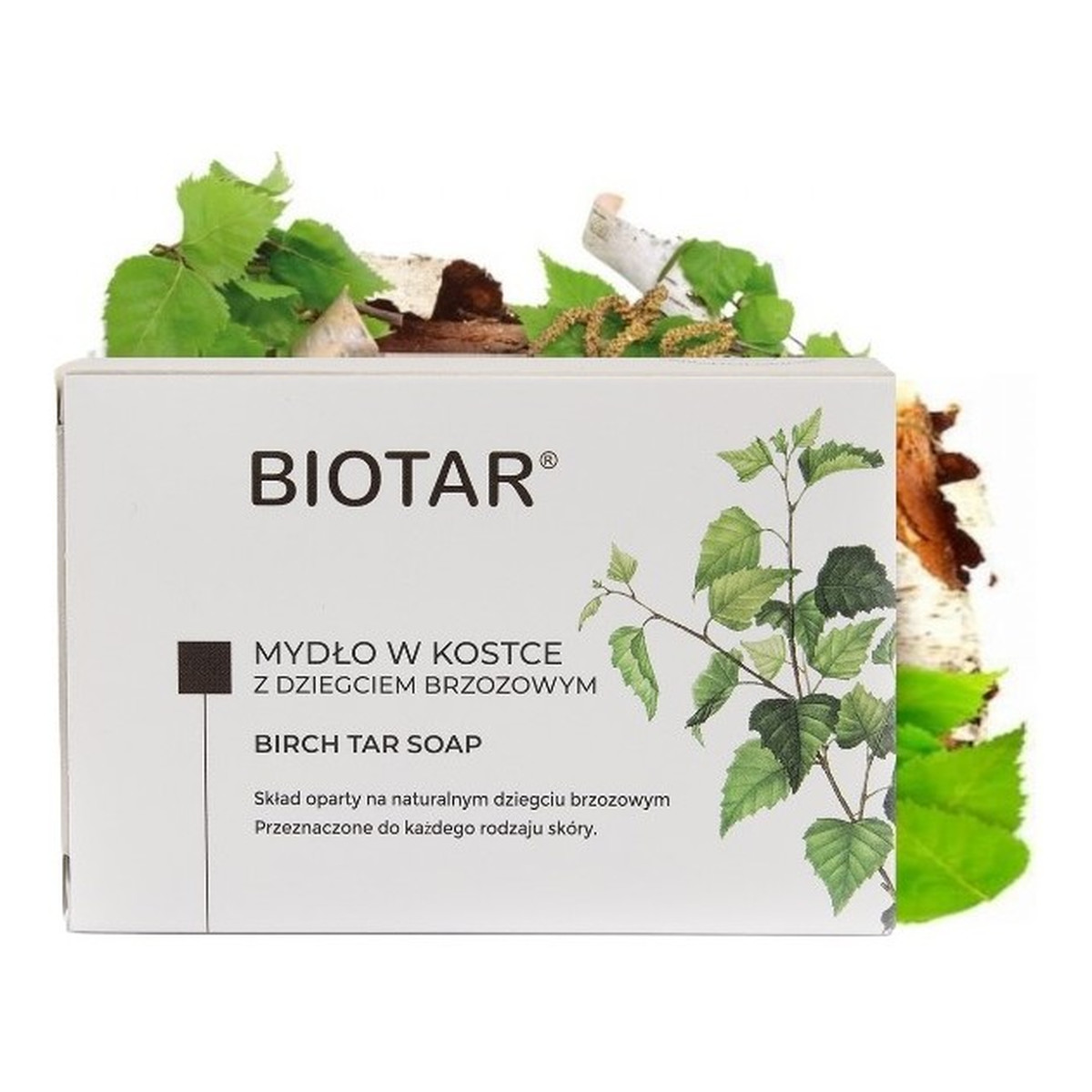 Biotar Mydło w kostce z Dziegciem brzozowym 100g