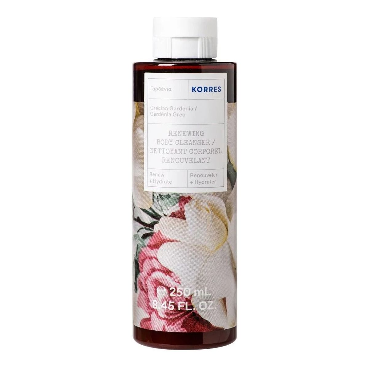 Korres Grecian Gardenia Renewing Body Cleanser rewitalizujący Żel do mycia ciała 250ml