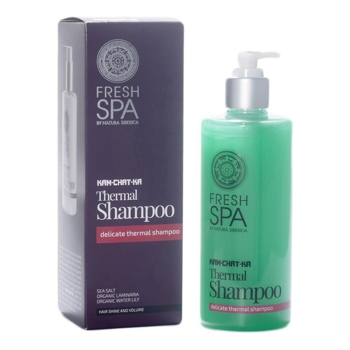 Natura Siberica Fresh Spa Thermal Shampoo Delikatny szampon termalny do włosów 300ml