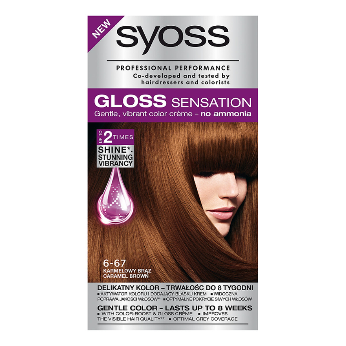 Syoss Professional Performance Gloss Sensation Krem Koloryzujący Do Włosów