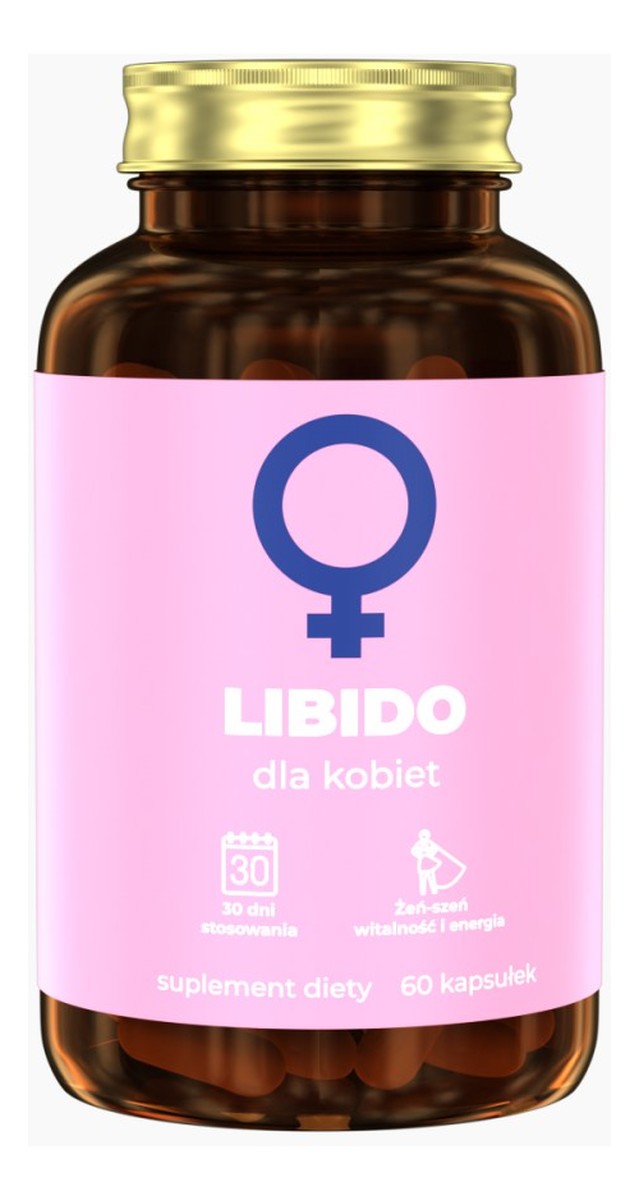 Libido dla kobiet suplement diety 60 kapsułek