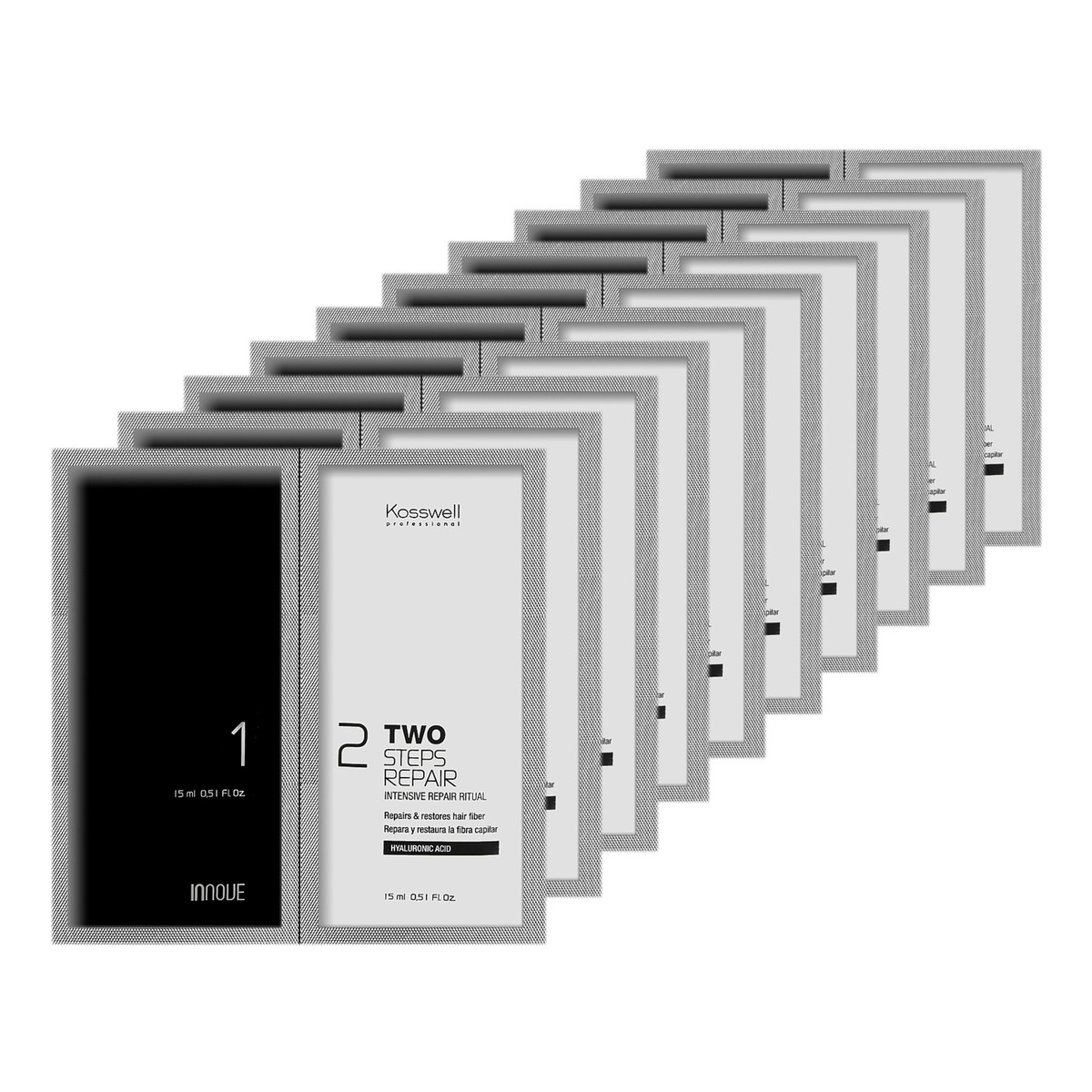 Kosswell Two Steps Repair Zabieg na włosy x10 zabiegów