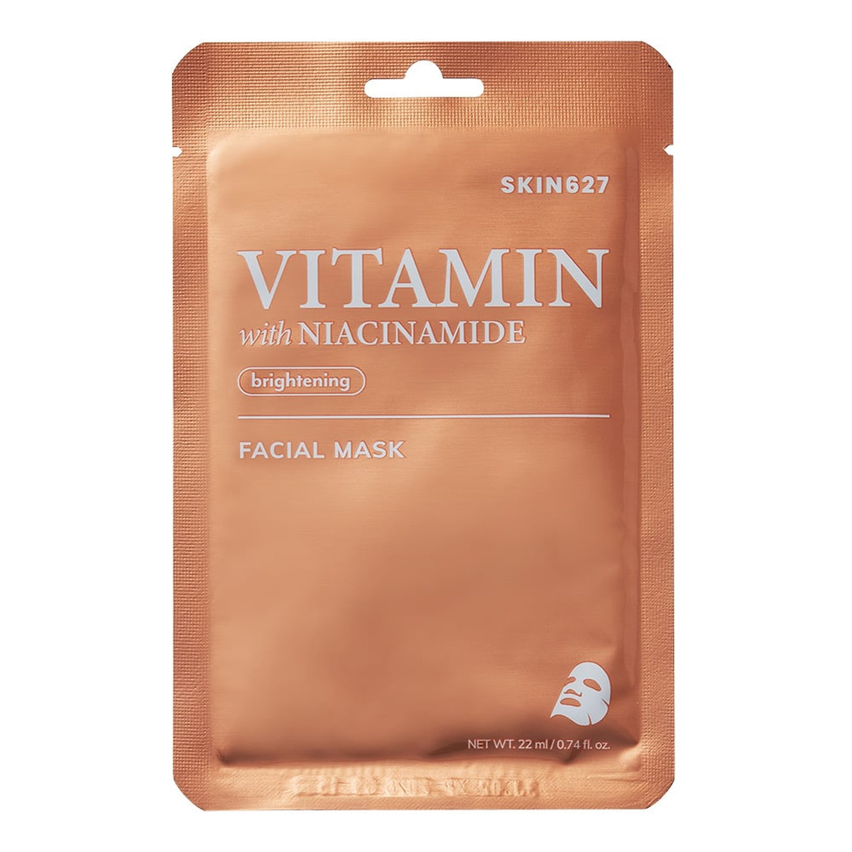 Skin627 Vitamin With Niacinamide Maska do twarzy w płacie