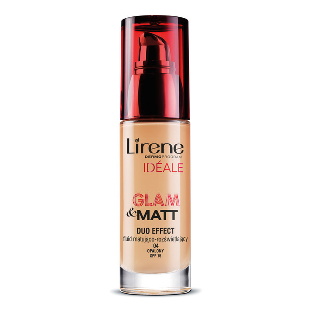Lirene Glam & Matt Dermo Program Fluid Matująco Rozświetlajacy 30ml