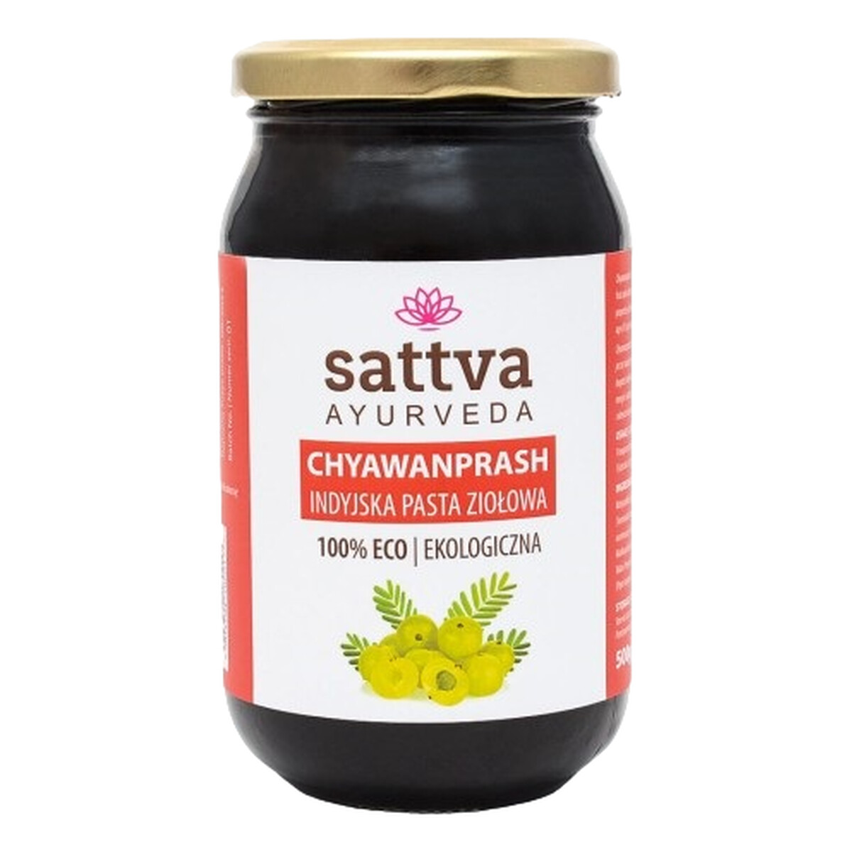 Sattva Indyjska Pasta Ziołowa 100% Ekologiczna 500g