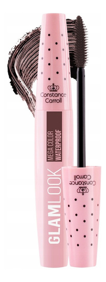 Maskara glam look dark brown