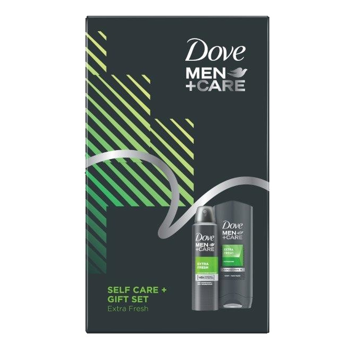 Dove Men+Care Zestaw prezentowy Extra Fresh deo spray żel pod prysznic 400ml