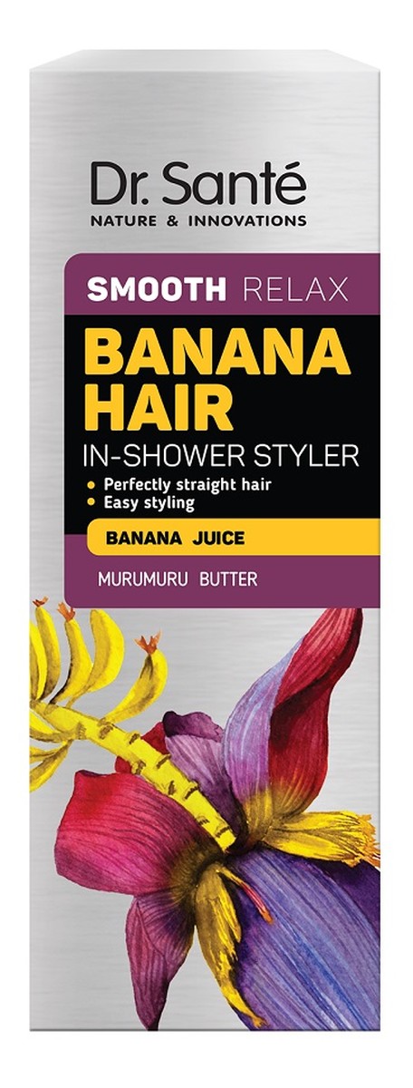 Banana hair in-shower styler stylizujące serum do włosów z sokiem bananowym