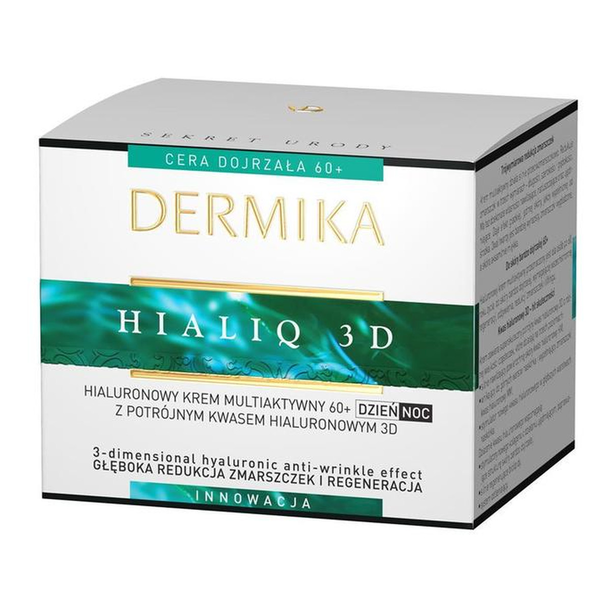 Dermika Hialiq 3D Krem Nawiżający Korygujący Zmarszczki Na Dzień/Noc 50ml