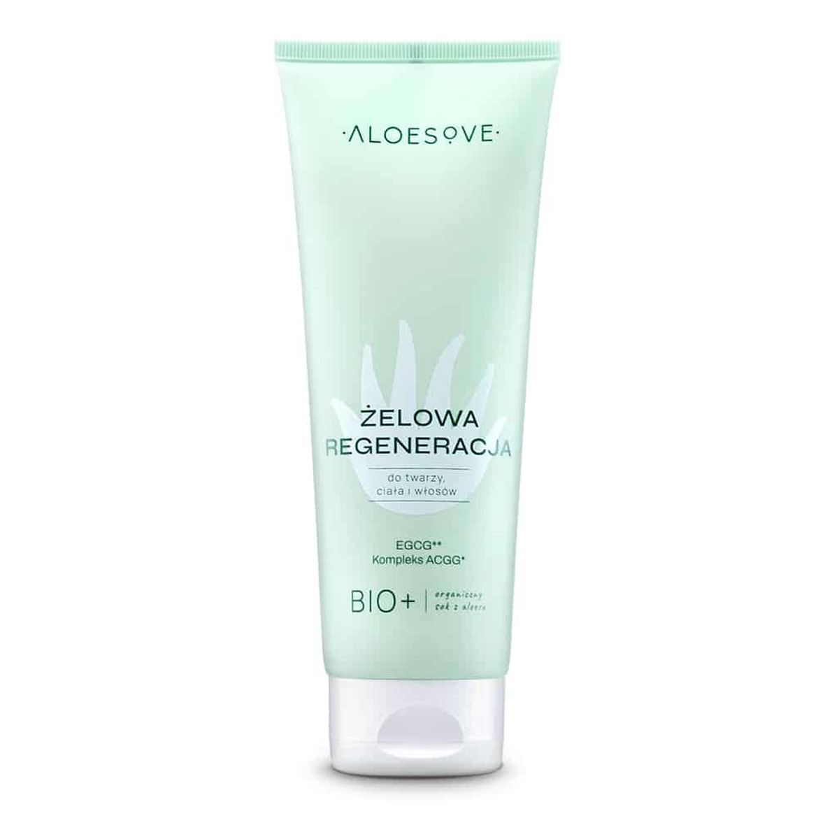 Aloesove BIO+ Żelowa regeneracja do twarzy ciała i włosów 250ml