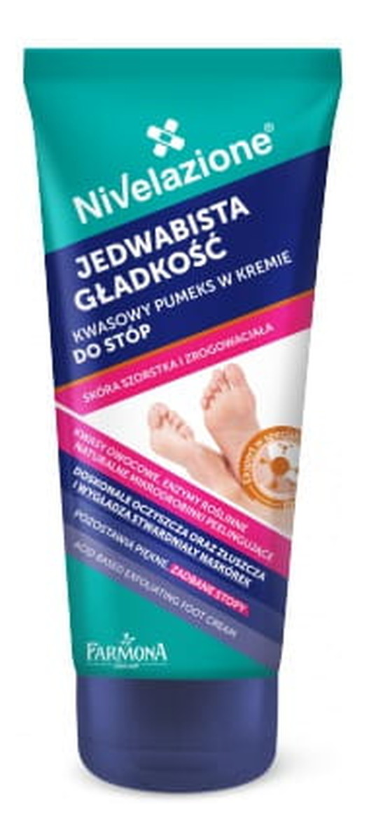 Kwasowy pumeks w kremie do stóp