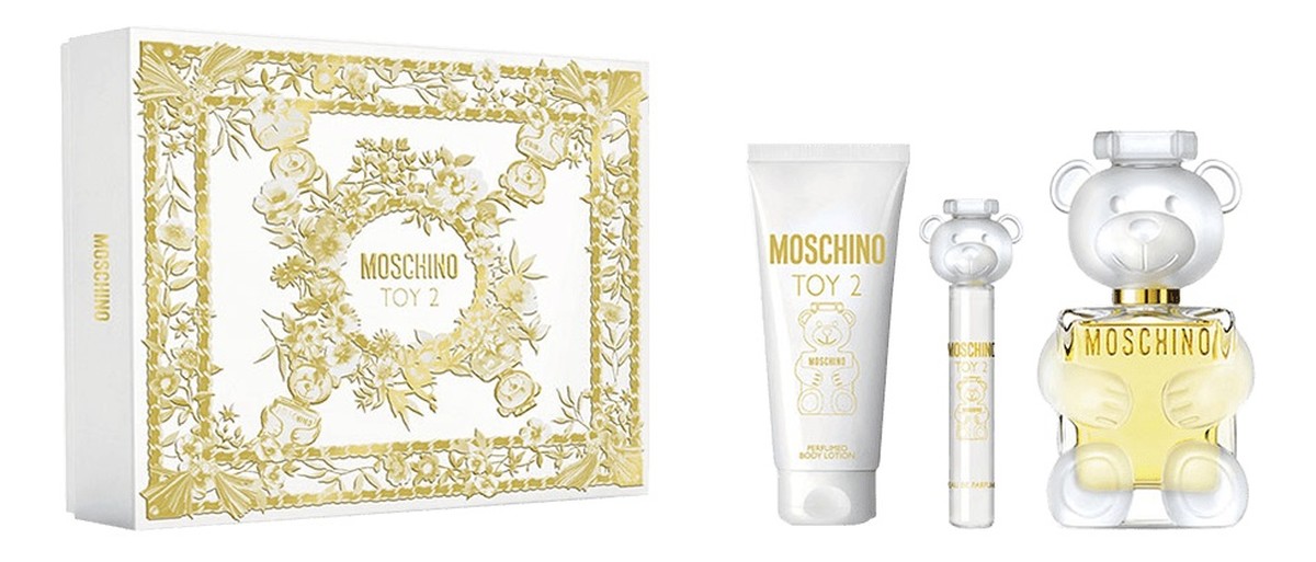 zestaw woda perfumowana spray 100ml + balsam do ciała 100ml + miniatura wody perfumowanej 10ml
