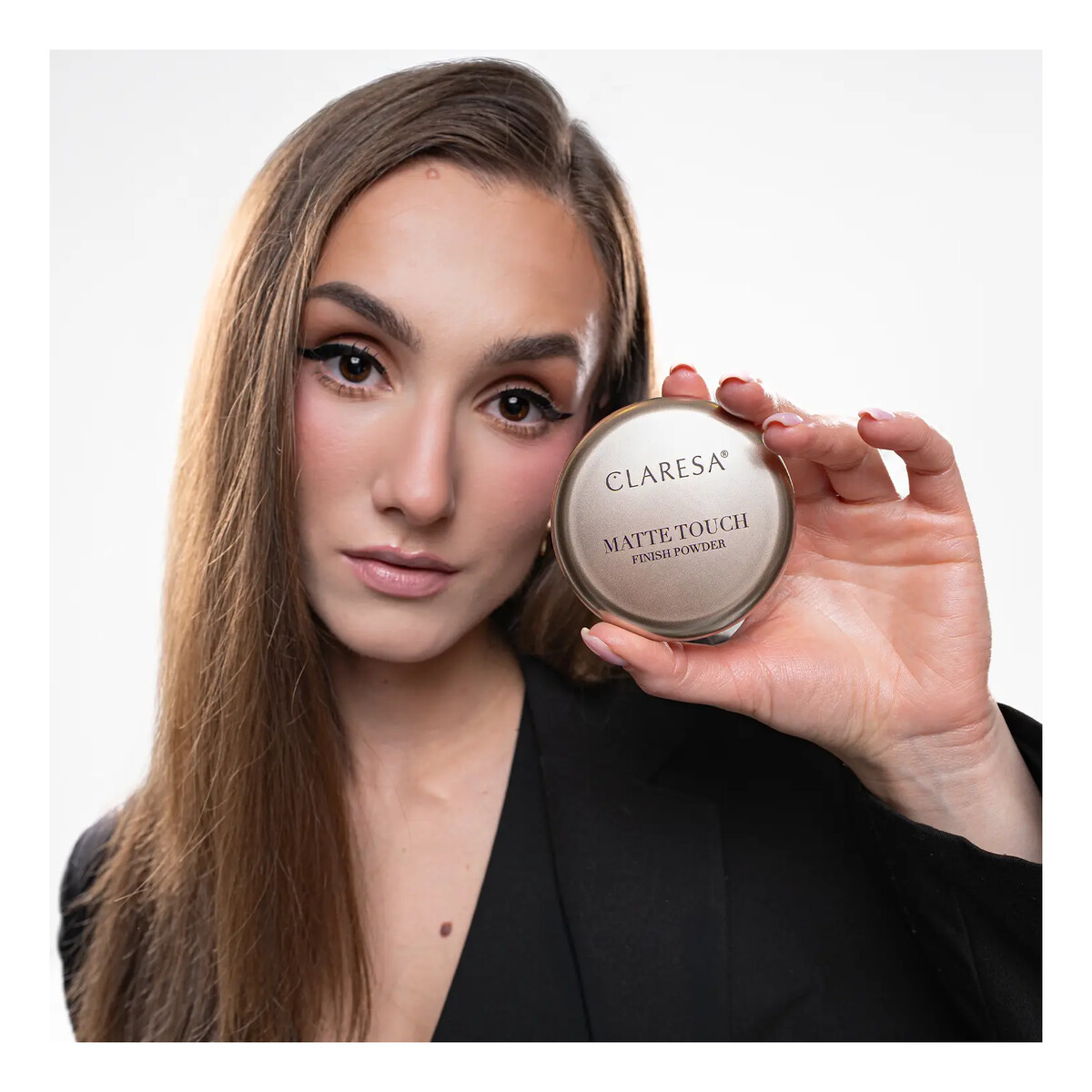 Claresa Matte Touch Finish Powder matujący prasowany puder wykończeniowy 10g