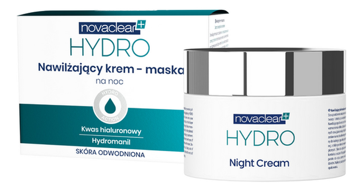 nawilżający krem-maska na noc